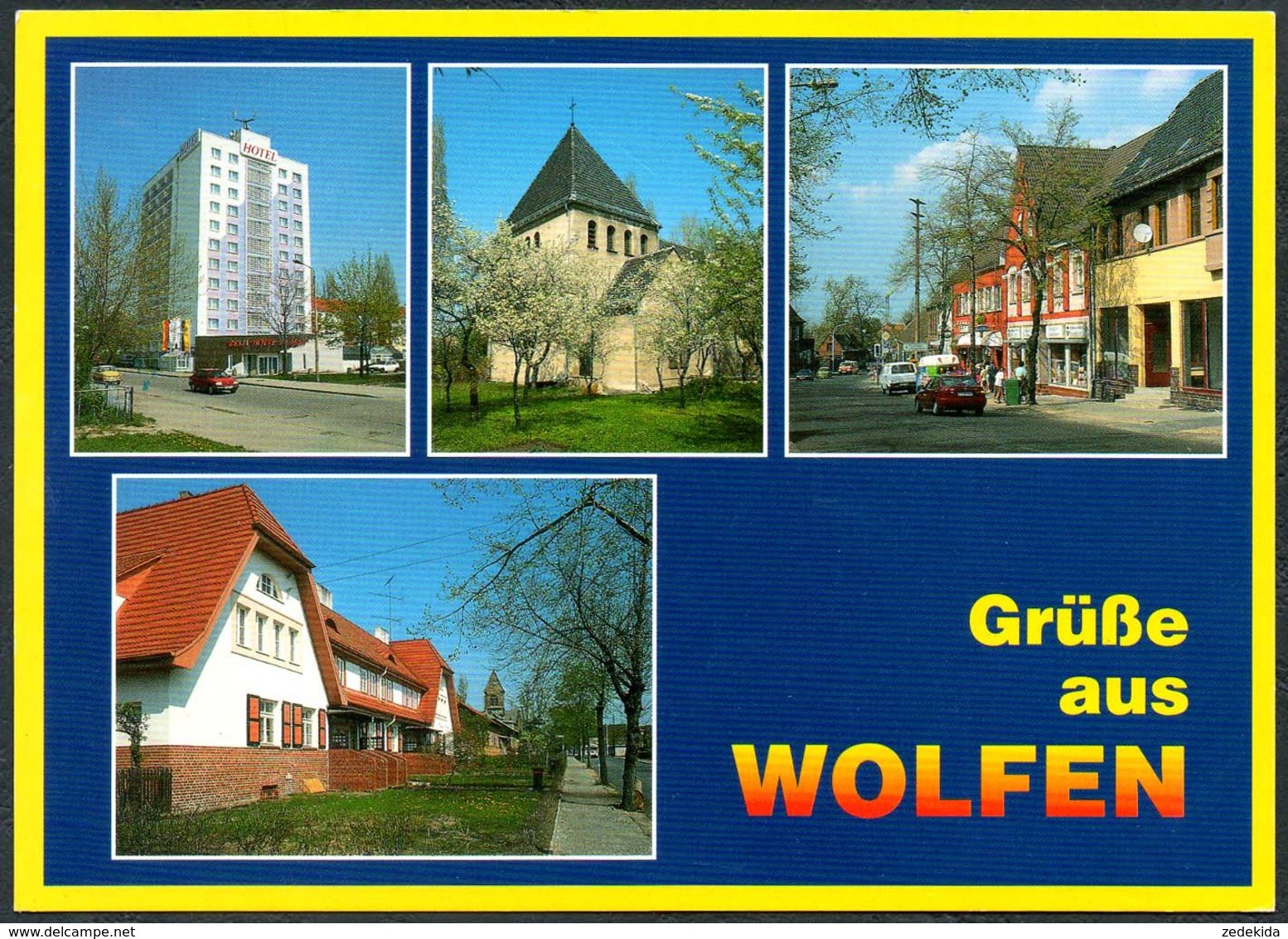 D8400 - TOP Wolfen - Bild Und Heimat Reichenbach Qualitätskarte - Wolfen