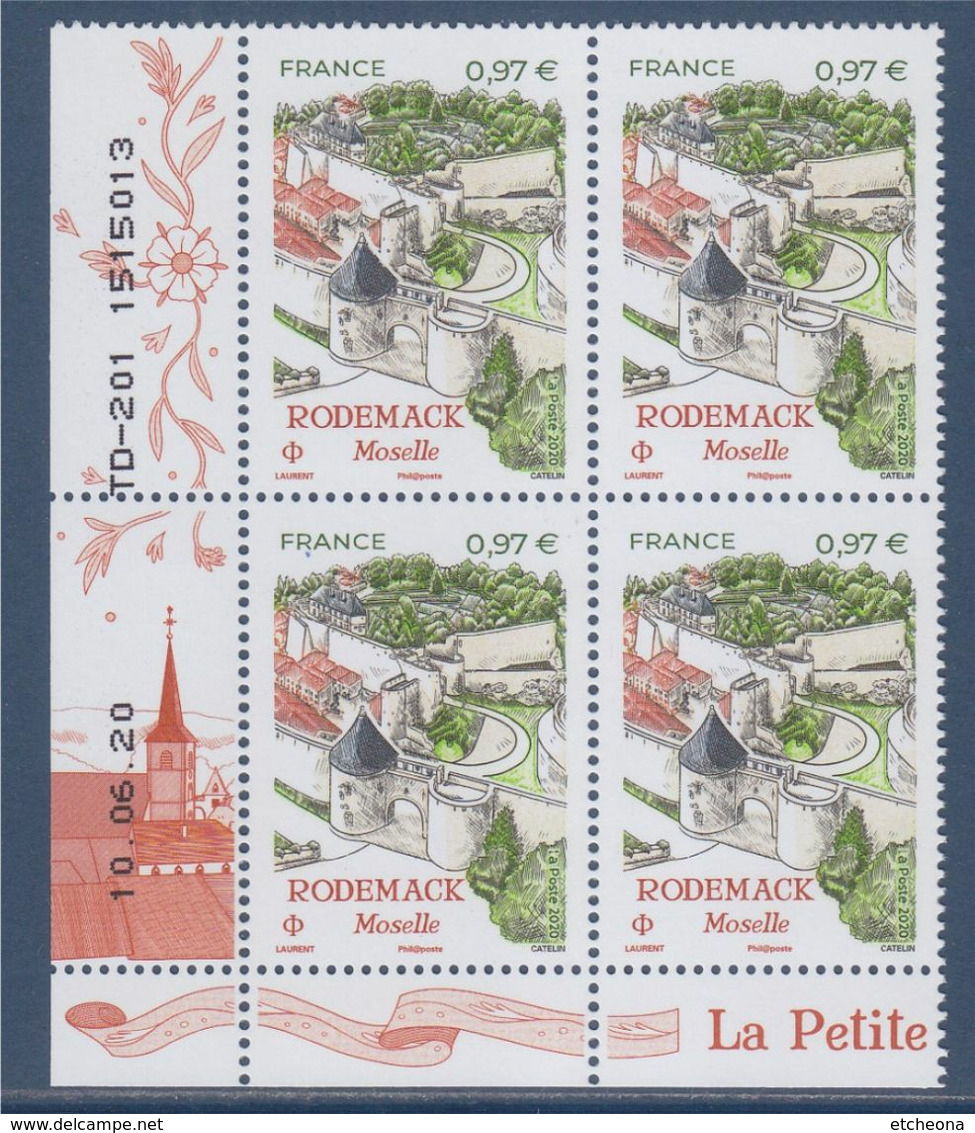 Coin Daté Rodemack (Moselle) 10.06.20 TD-201 1515013 à 0.97€ Issu D'une Mini Feuille De 15 Timbres - 2010-2019