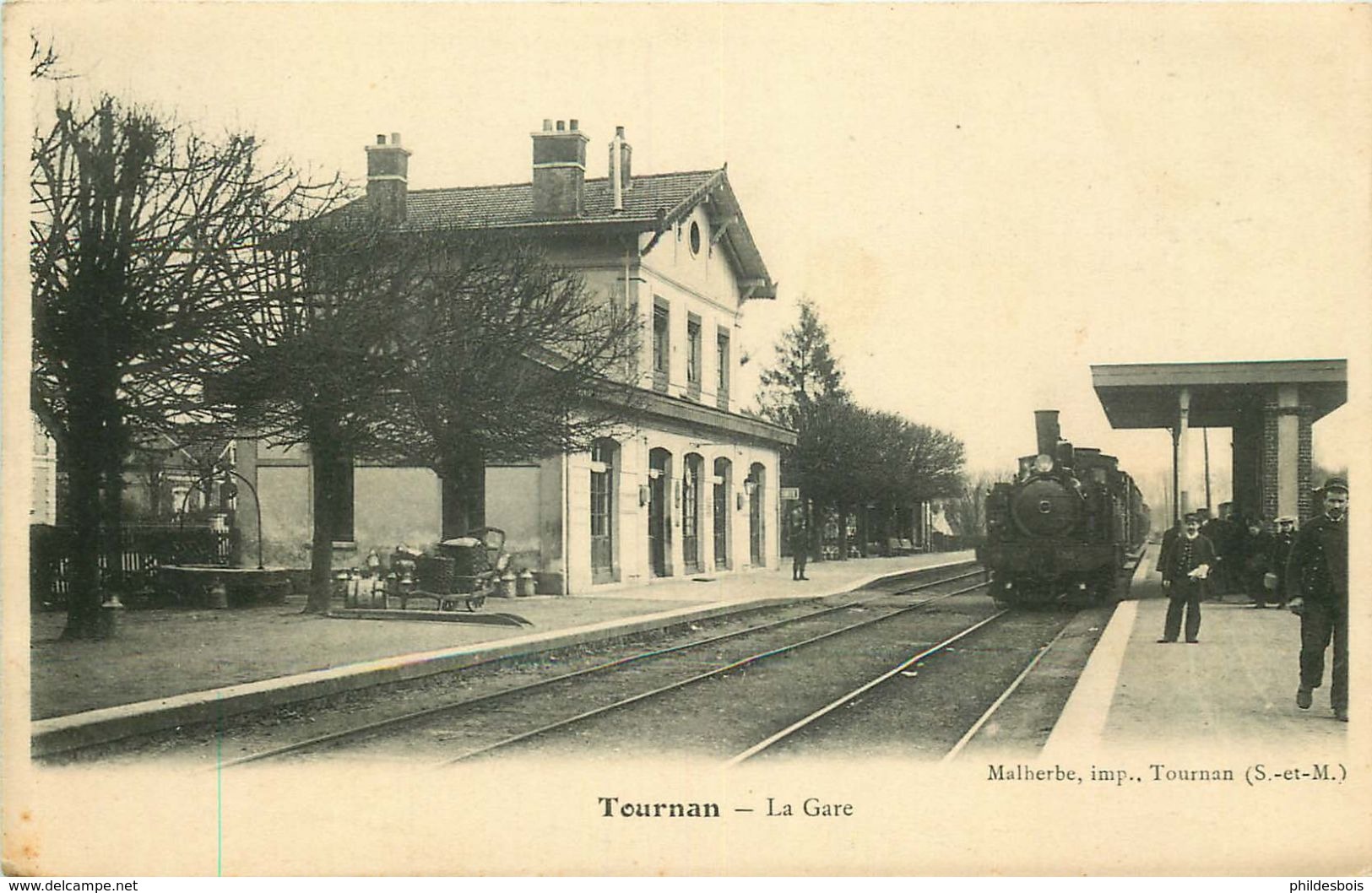 SEINE ET MARNE TOURNAN En BRIE  La Gare - Tournan En Brie