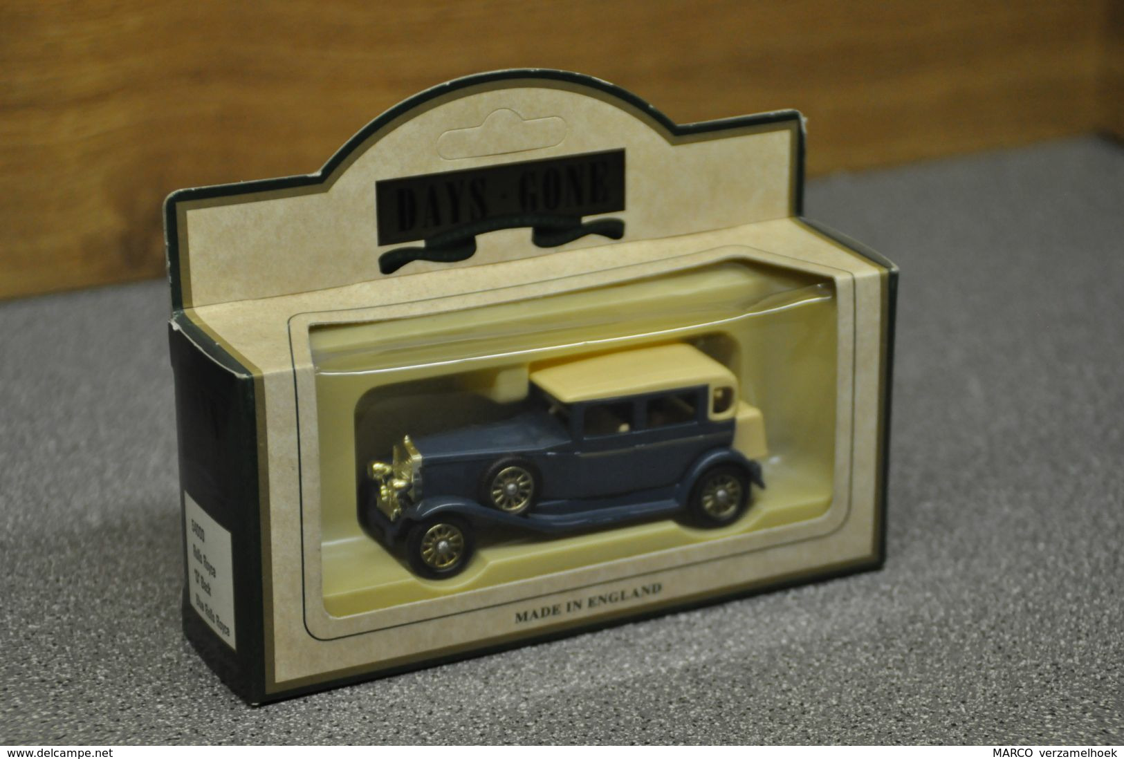 54000 Rolls Royce "D" Back Bleu Days Gone Premium Collection Made In England - Sonstige & Ohne Zuordnung