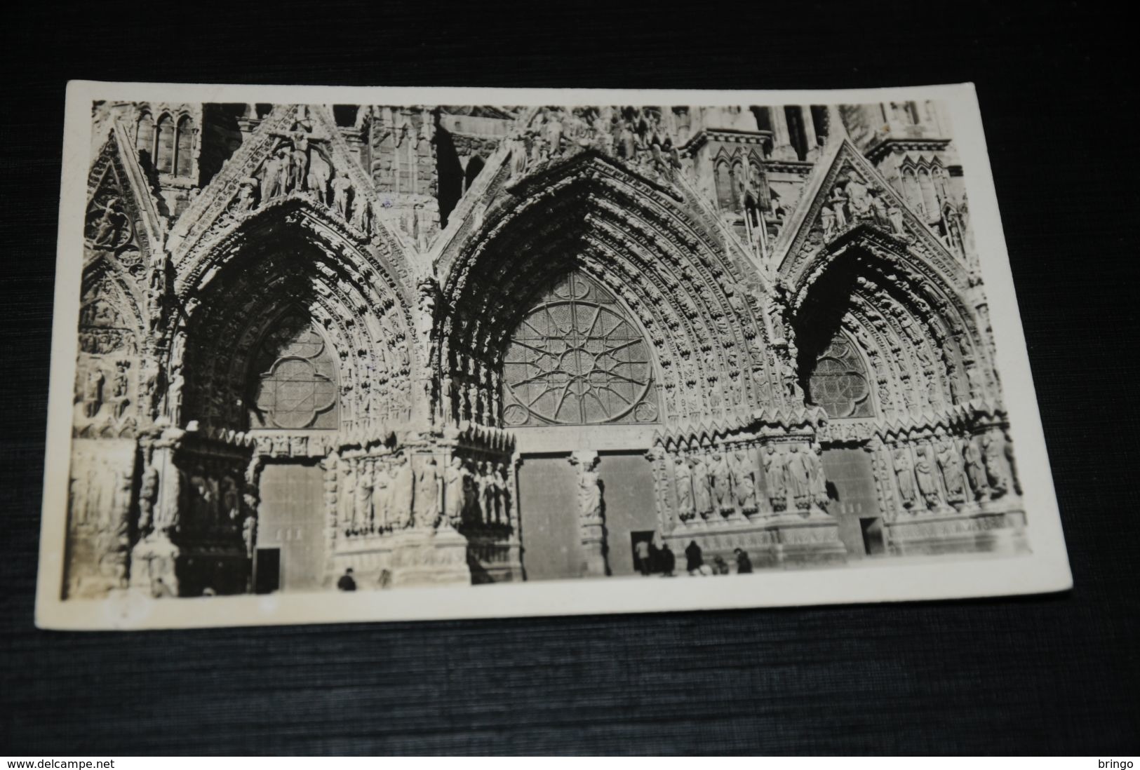 17448-          REIMS, LA CATHEDRALE, LE PORTAIL PRINCIPAL - 1949 - Reims