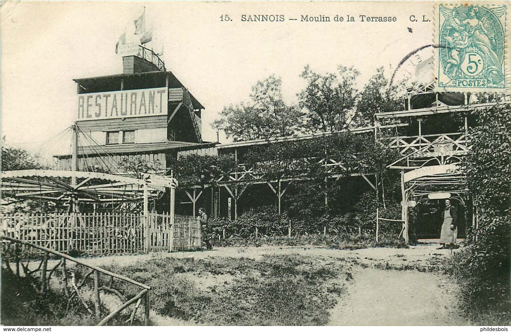 VAL D'OISE  SANNOIS  Moulin De La Terrasse - Sannois
