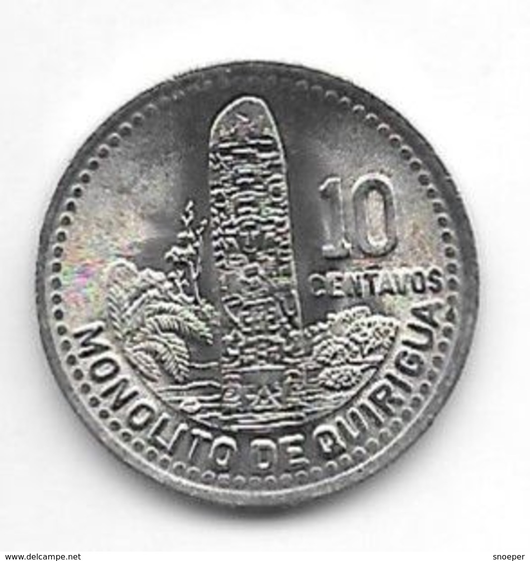 *guatemala 10 Centavos 1994  Km 277.5  Unc - Guatemala