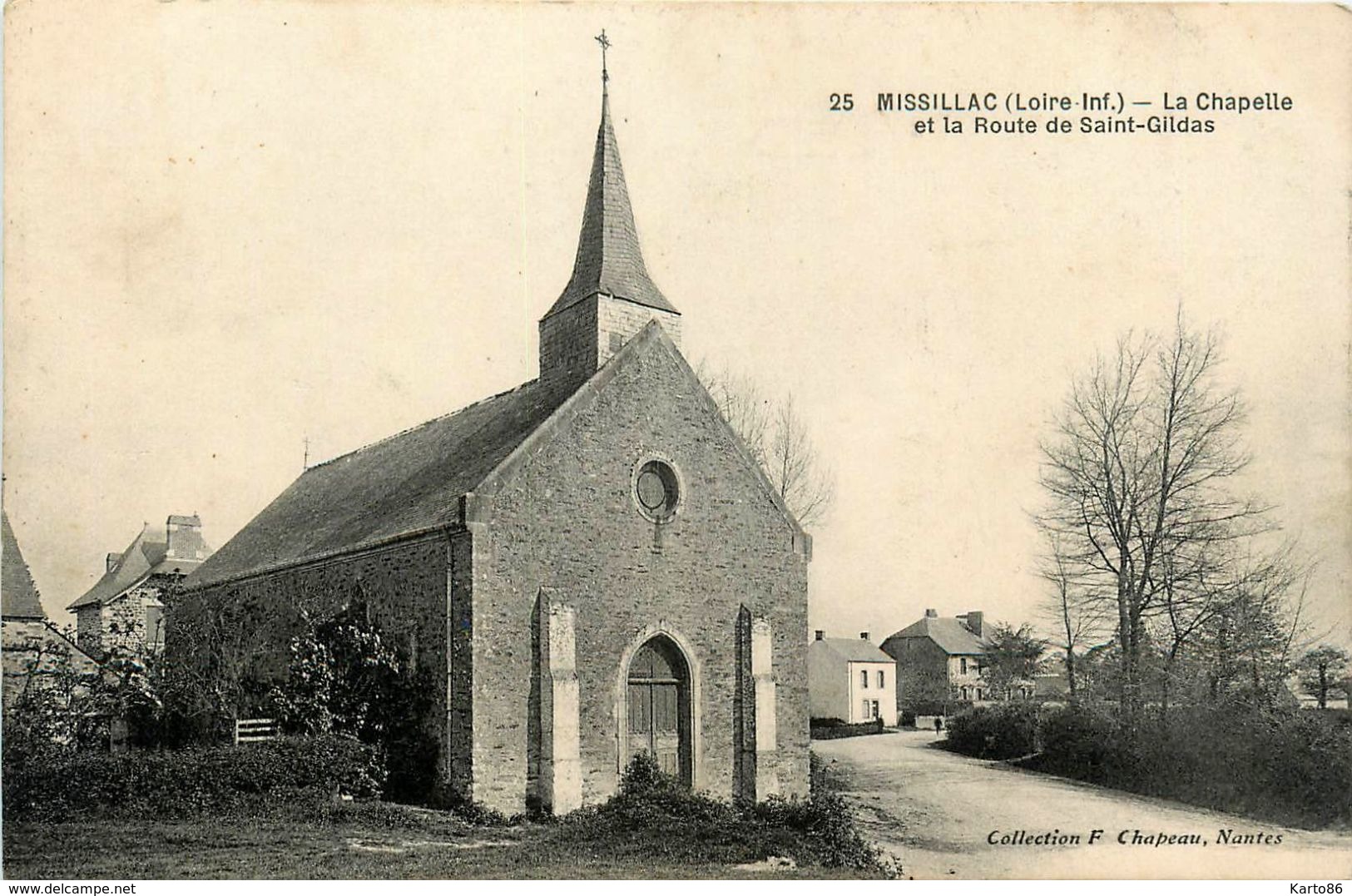 Missillac * La Chapelle Et La Route De St Gildas - Missillac