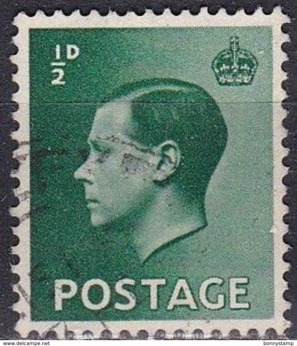 Gran Bretagna, 1936 - 1/2p Edward VIII - Nr.230 Usato° - Usados