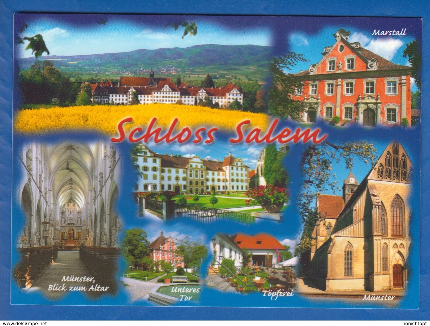 Deutschland; Salem Am Bodensee; Multibildkarte - Salem