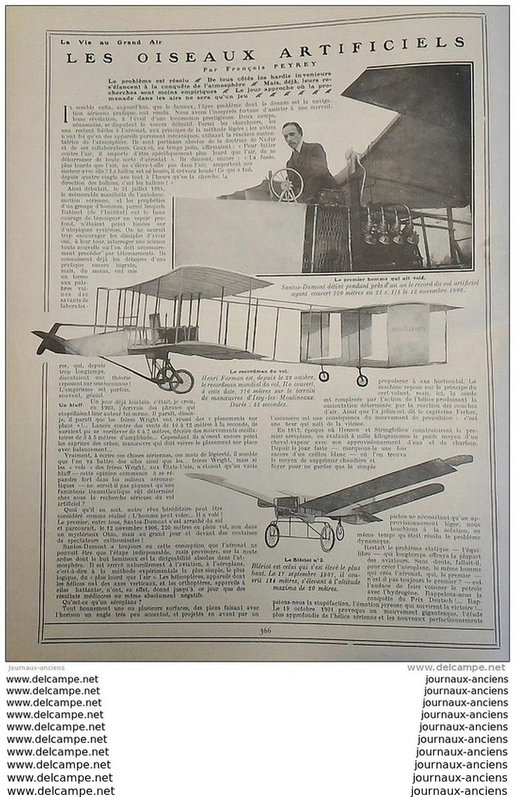 1907 LA VIE AU GRAND AIR N° 478 - NUMÉRO SPECIAL -  82 PAGES - A VOIR