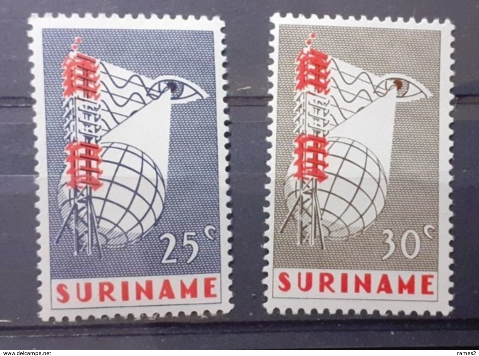 Amérique > Surinam  N°443/444** - Surinam