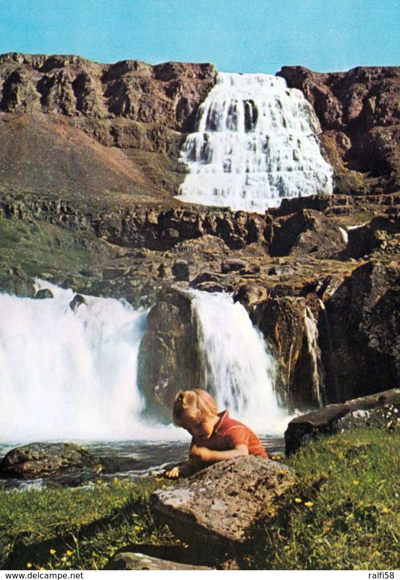 1 AK Island Iceland * Der Dynjandi (oder Fjallfoss) Ein Wasserfall Des Flusses Dynjandisá Im Nordwesten Islands * - Iceland