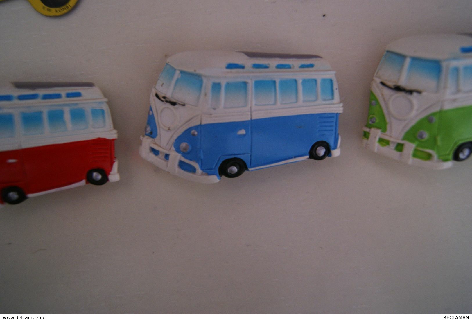 LOT MAGNET VOLSKWAGEN COMBI COX COCCINELLE VW - Transports