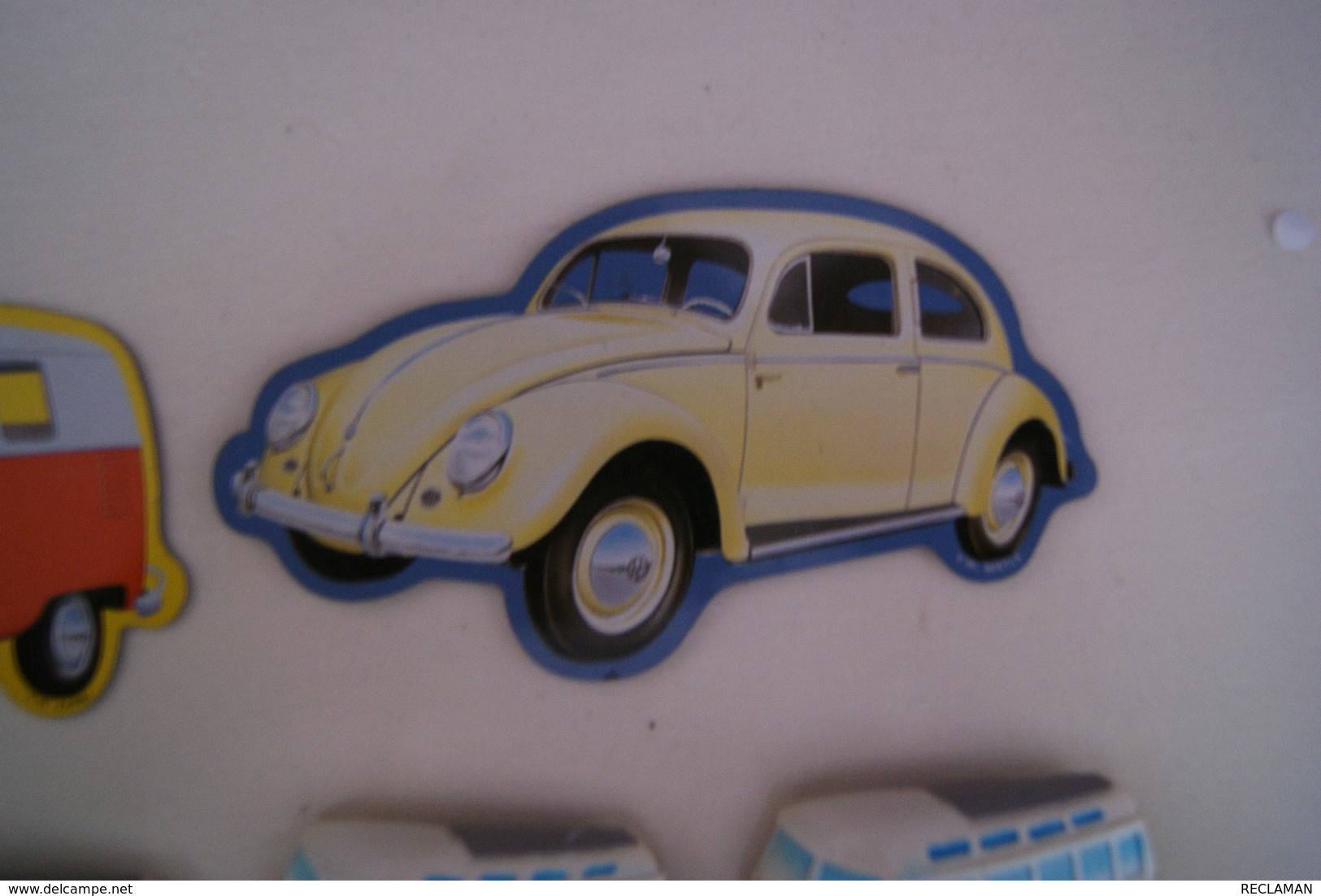 LOT MAGNET VOLSKWAGEN COMBI COX COCCINELLE VW