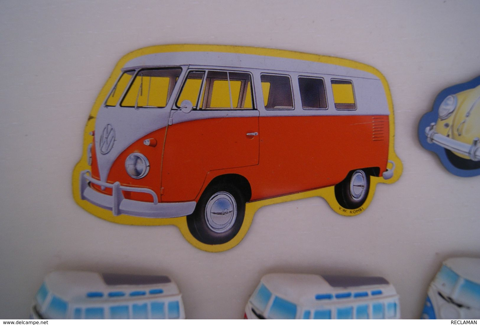 LOT MAGNET VOLSKWAGEN COMBI COX COCCINELLE VW