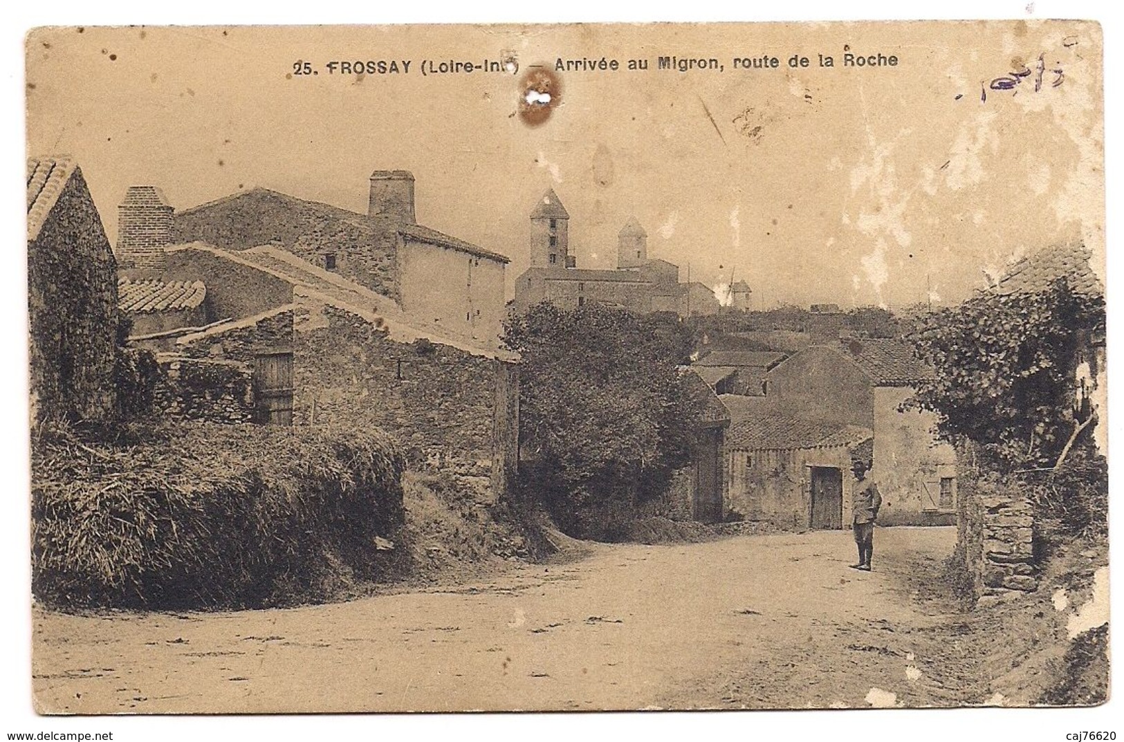 Frossay , Arrivée Au Migron , Route De La Roche - Frossay