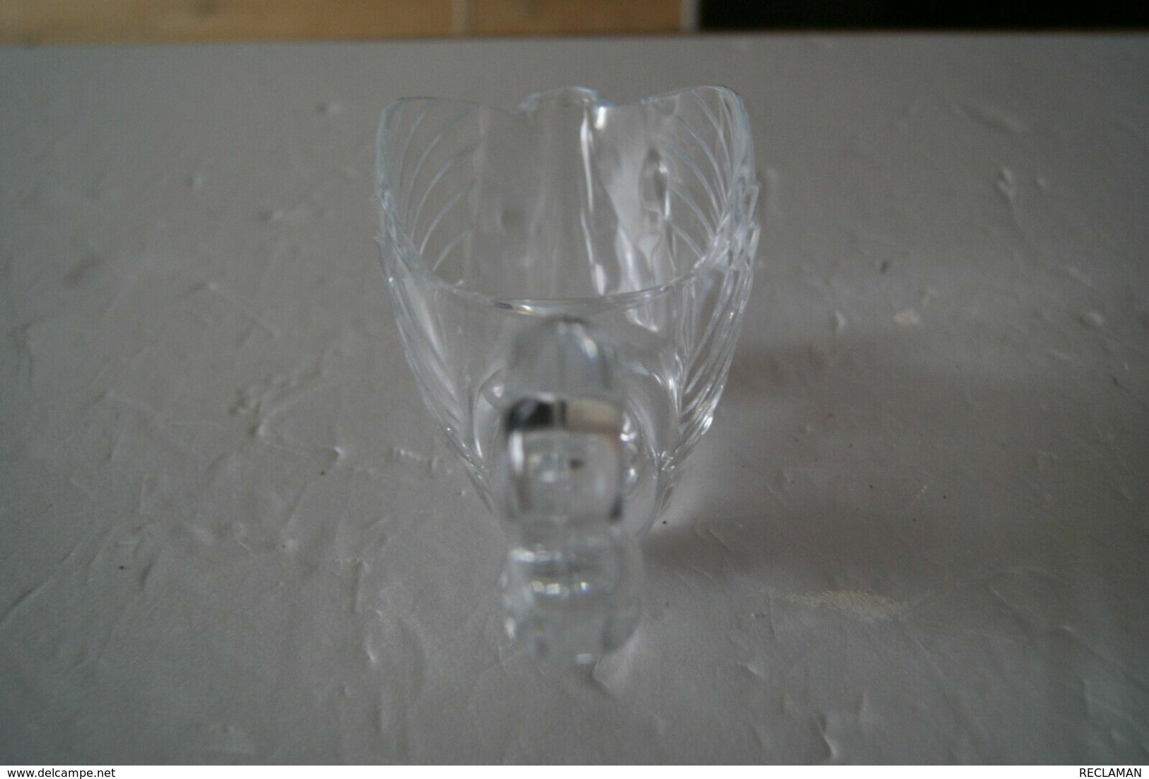 CYGNE CRISTAL DE BOHEME VIDE POCHE COUPE A FRUITS ………. - Verre & Cristal