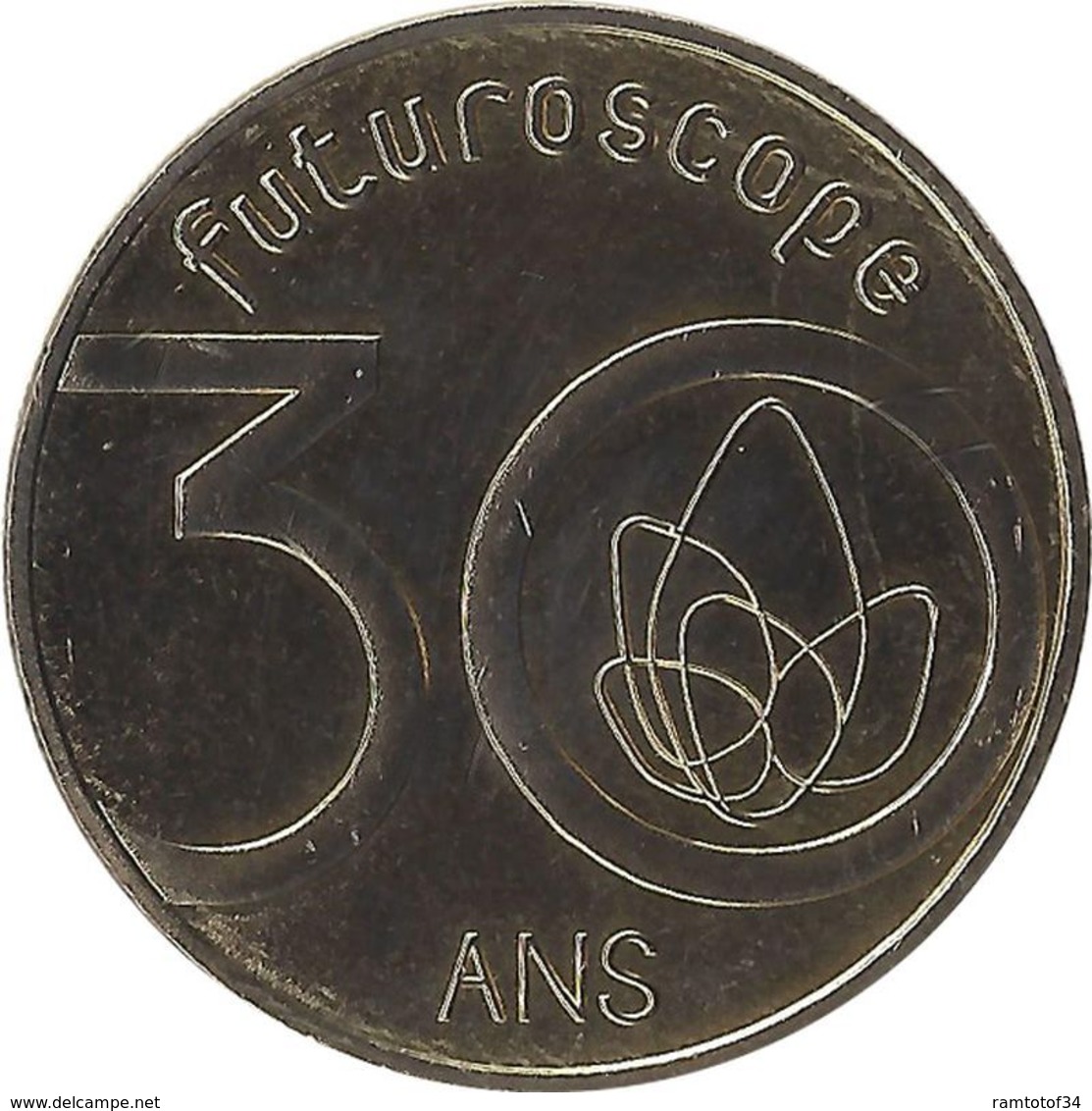 2016 MDP383 - JAUNAY-CLAN - Le Parc Du Futuroscope 23 (30 Ans) / MONNAIE DE PARIS - 2017