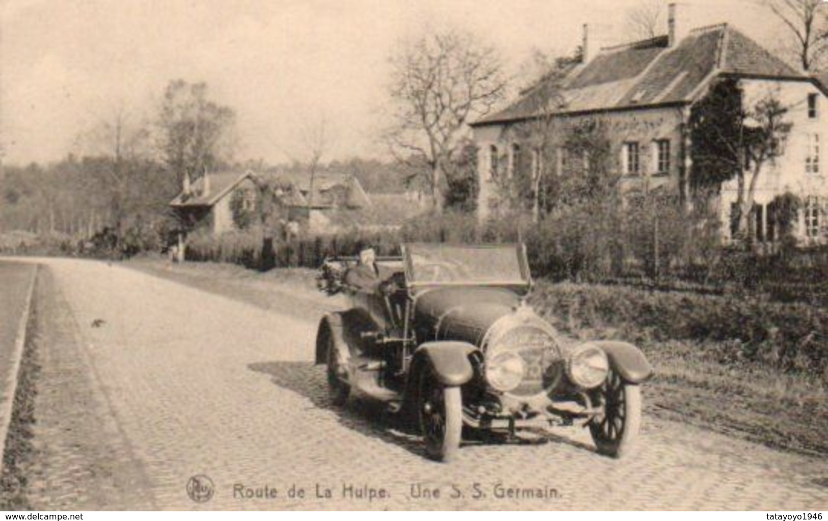 Route De La Hulpe  Une S.S.Germain N'a Pas Circulé - La Hulpe