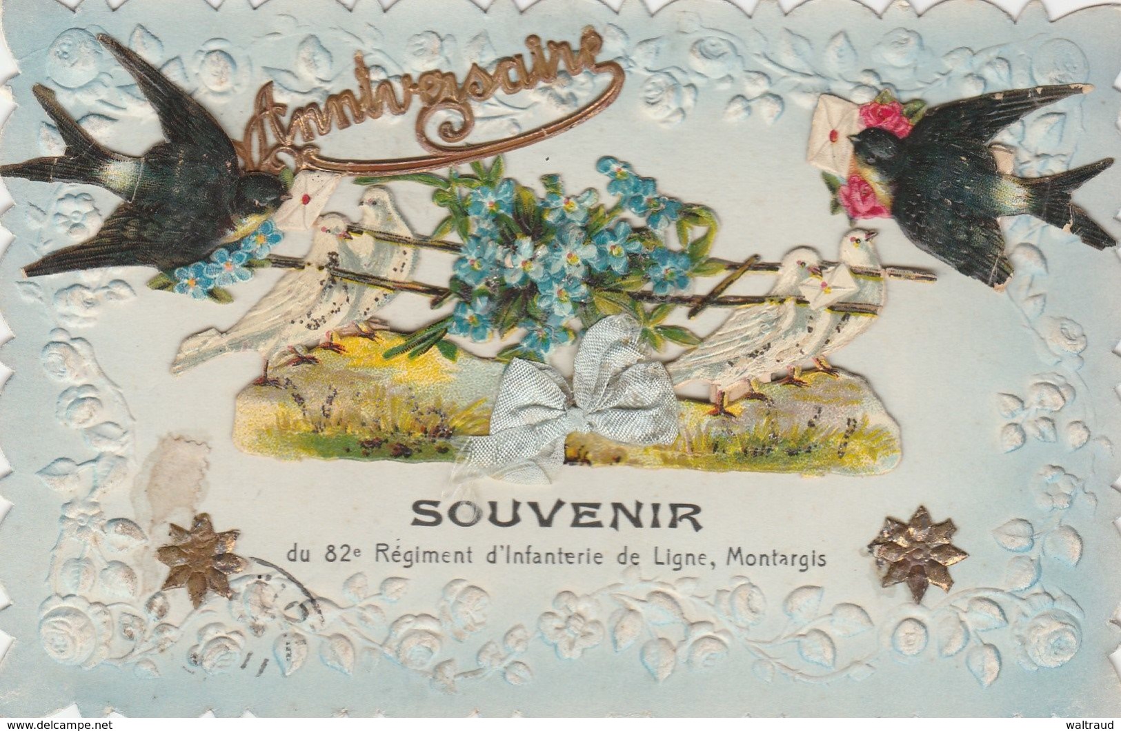 45--ANNIVERSAIRE-SOUVENIR-DU 82 EME RI DE LIGNE-MONTARGIS - Montargis