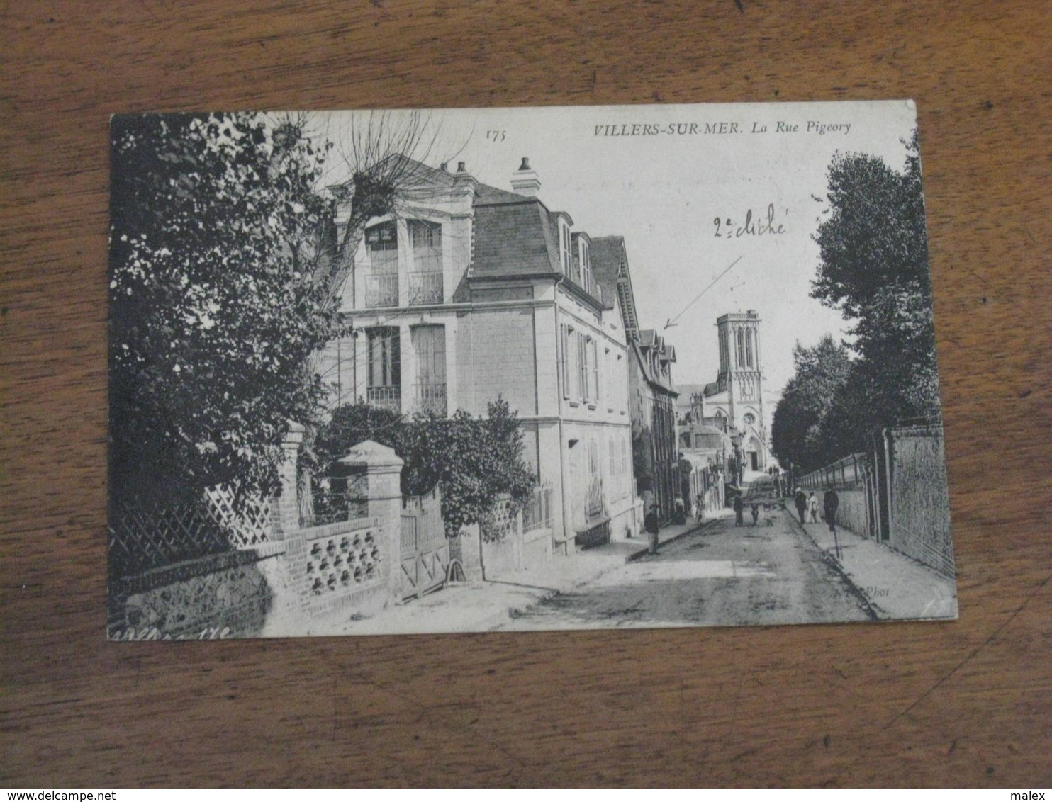 VILLERS Sur MER/ La Rue Pigeory - Villers Sur Mer