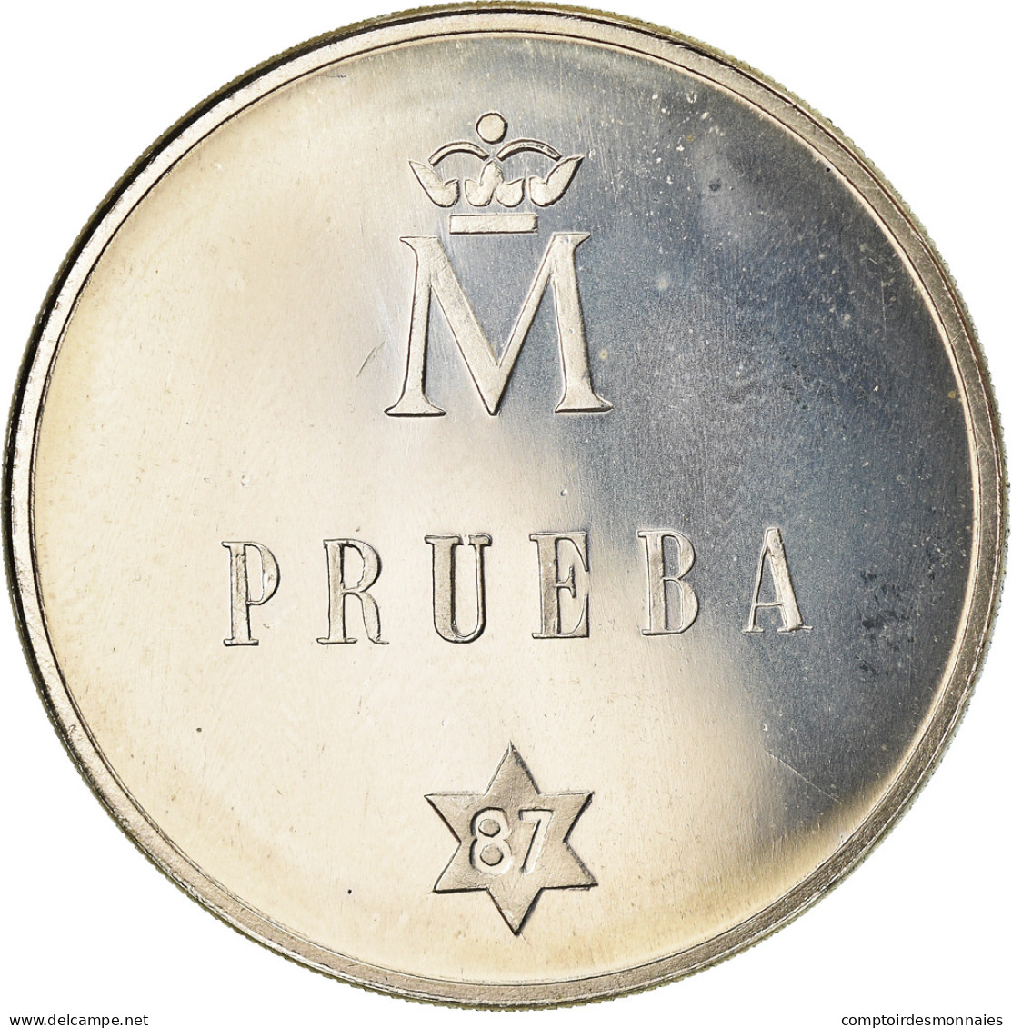 Monnaie, Espagne, Juan Carlos I, 500 Pesetas, 1987, Madrid, Proof, FDC, Argent - 500 Pesetas