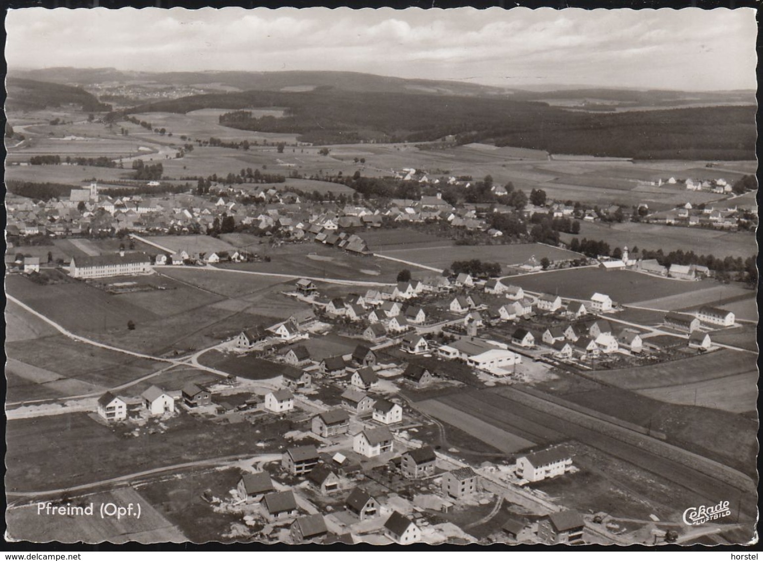 D-92536 Pfreimd - Oberpfalz - Ortsansicht - Cekade Luftbild - Schwandorf