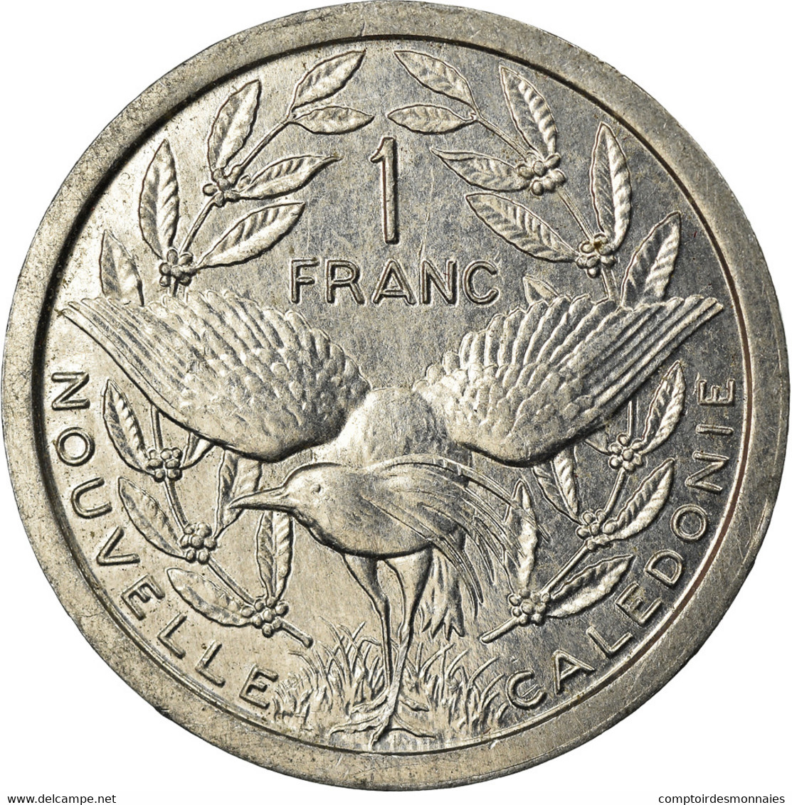 Monnaie, Nouvelle-Calédonie, Franc, 1989, Paris, TTB, Aluminium, KM:10 - Neu-Kaledonien