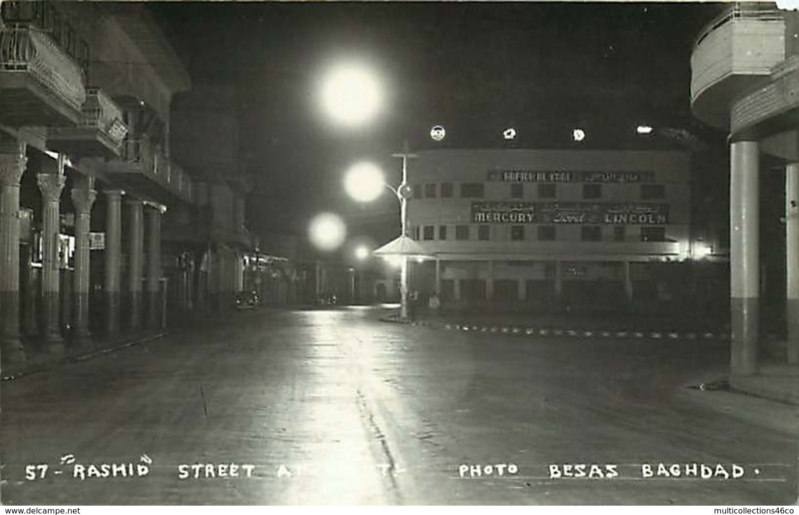 210720 - IRAQ IRAK Rashid Street  - Photo BESAS BAGHDAD - Commerce Auto MERCURY FORD LINCOLN - Iraq