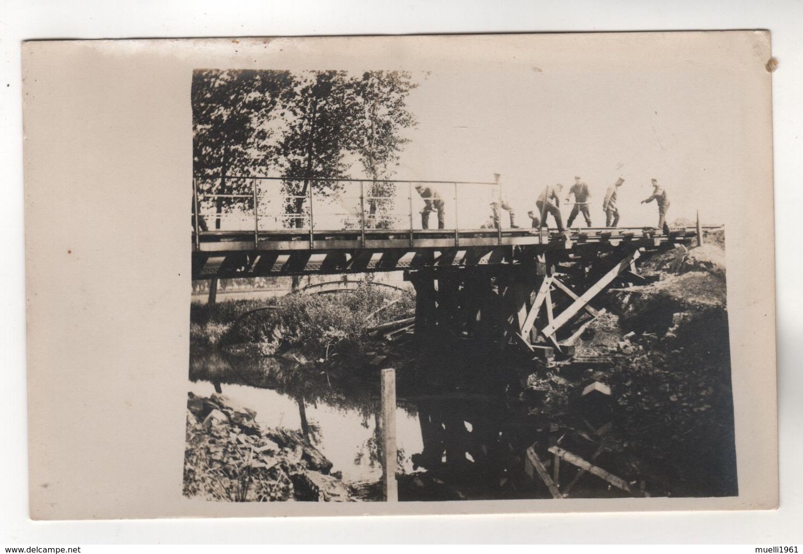 3949, FOTO-AK, WK I, Puurs In Der Belgischen Provinz Antwerpen. Puurs-Sint-Amands. - Oorlog 1914-18