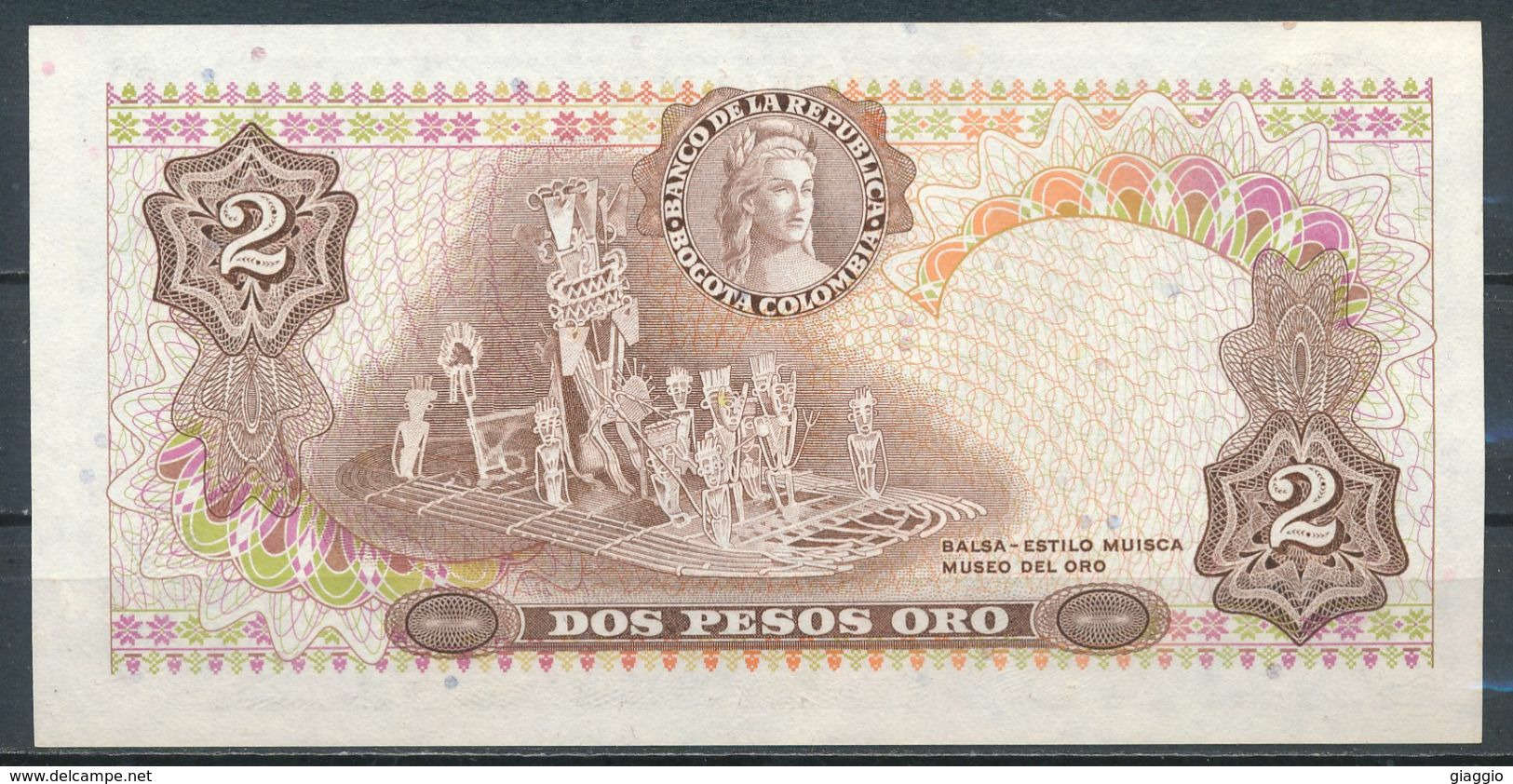 °°° COLOMBIA - 2 PESOS ORO 1973 UNC °°° - Colombia