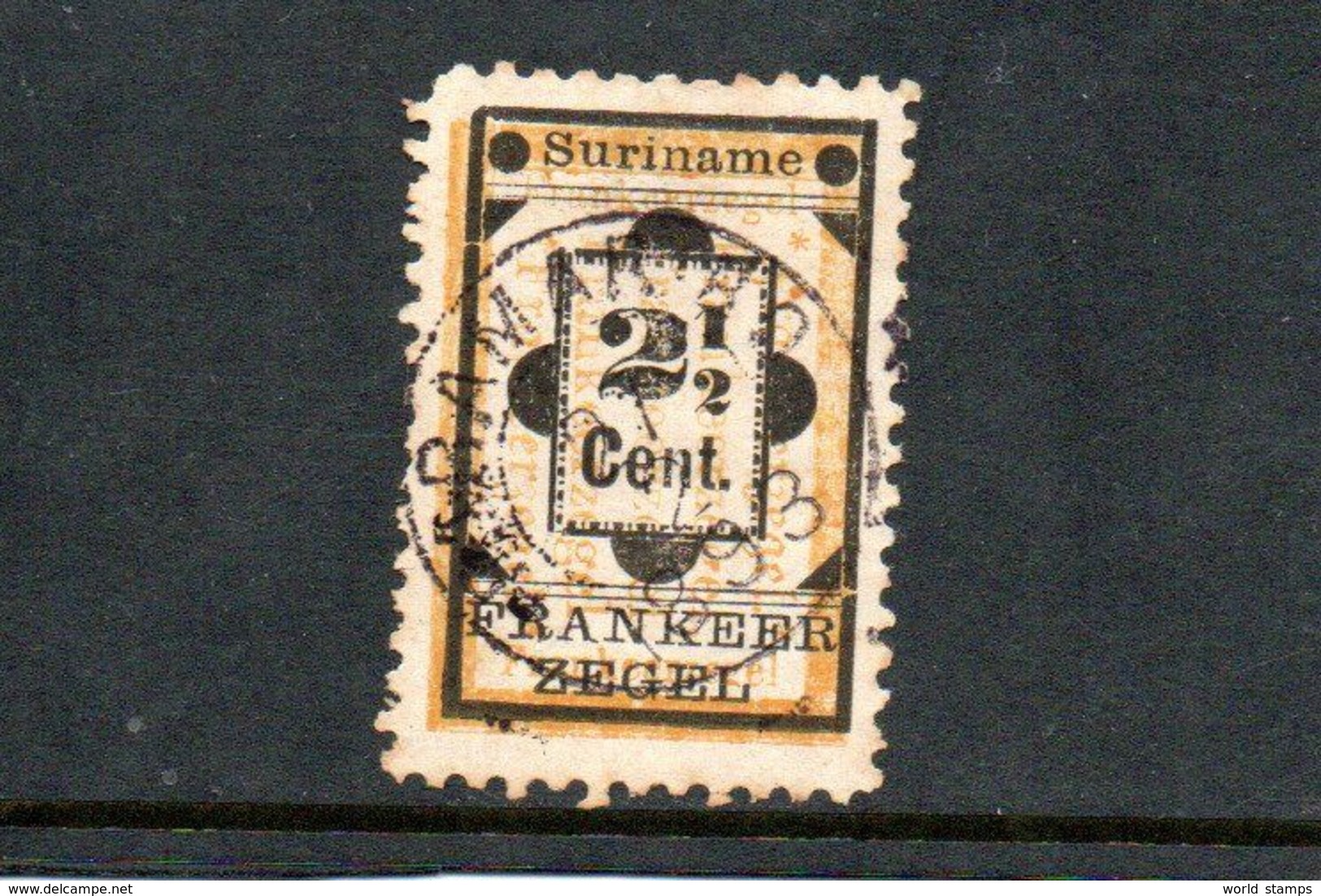 SURINAME 1892 O - Surinam ... - 1975