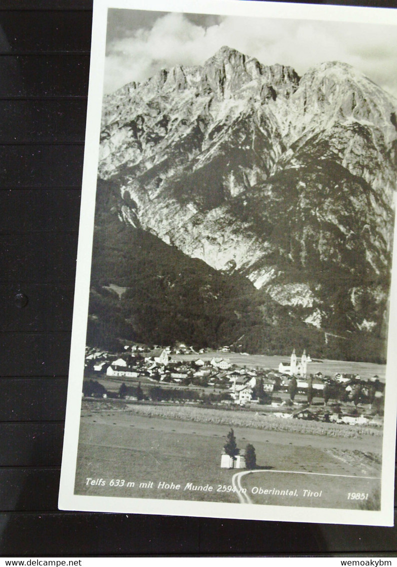 AK Österreich - Ansichtskarte Aus Telfs - Tirol Mit Hohe Munde - Oberinntal - Tirol Um 1930 - Telfs