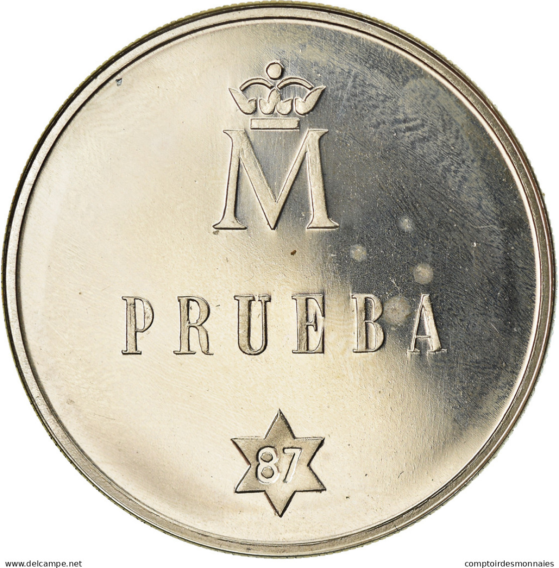 Monnaie, Espagne, Juan Carlos I, 500 Pesetas, 1987, Madrid, Proof, SPL+, Argent - 500 Peseta