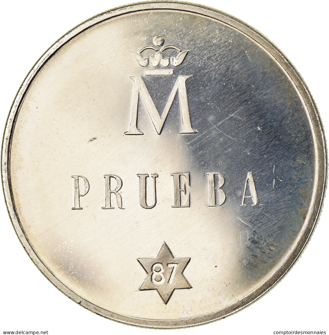 Monnaie, Espagne, Juan Carlos I, 500 Pesetas, 1987, Madrid, Proof, SPL+, Argent - 500 Pesetas