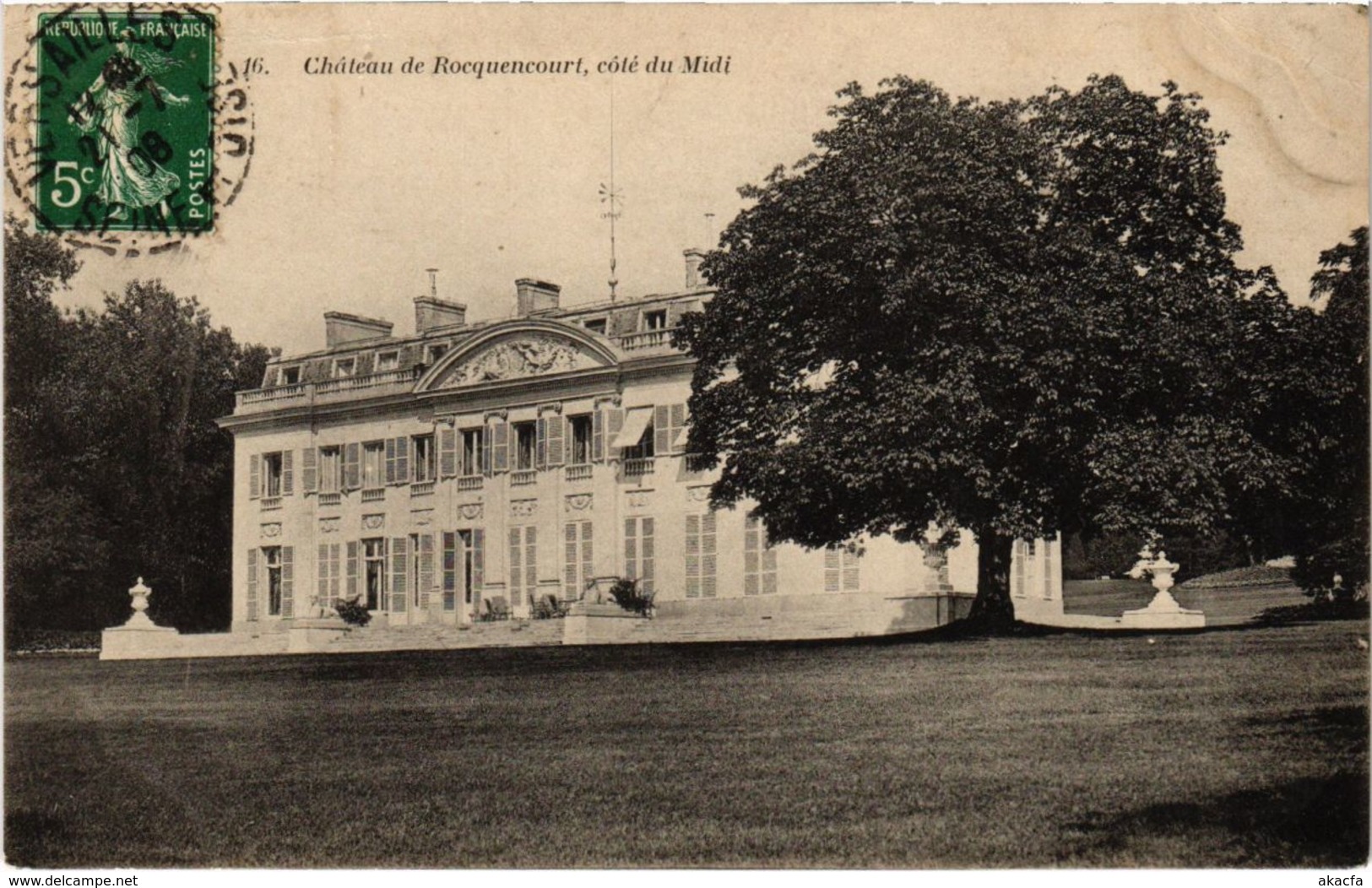 CPA Chateau De ROCQUENCOURT Cote Du Midi (102412) - Rocquencourt