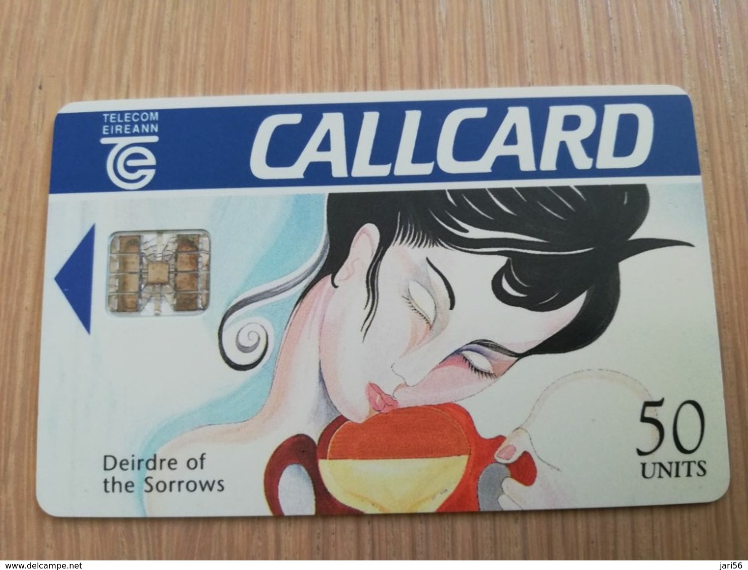 IRELAND /IERLANDE   CHIPCARD 50  UNITS    DEIRDRE OF THE SORROW  SC7 CHIP   ** 2753** - Irlande