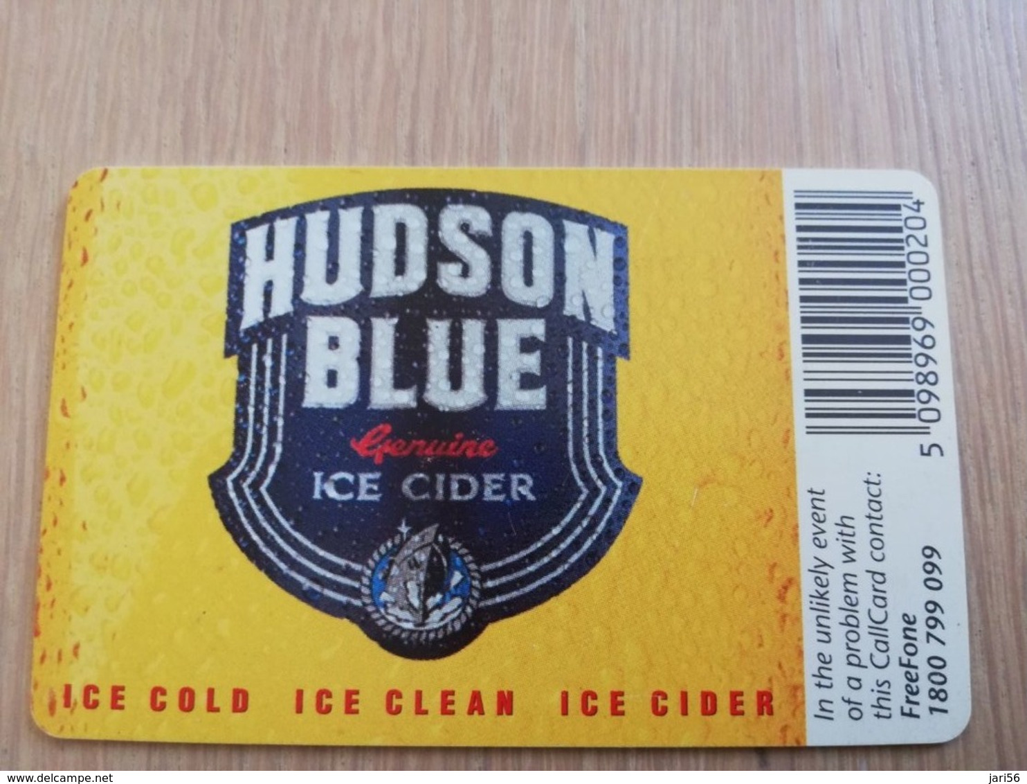 IRELAND /IERLANDE   CHIPCARD 20  UNITS  HUDSON BLEU  ICE COLD   SC7 CHIP   ** 2754** - Ireland