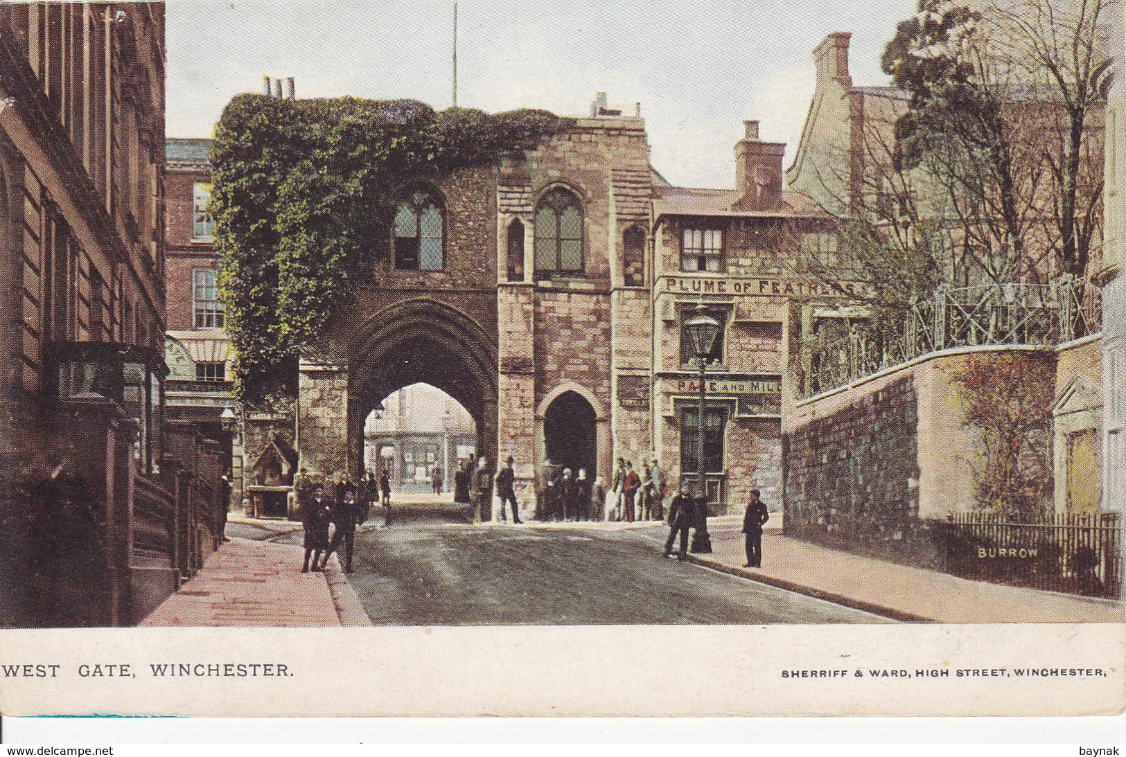 ENG80   --   WINCHESTER  --  WEST GATE - Winchester