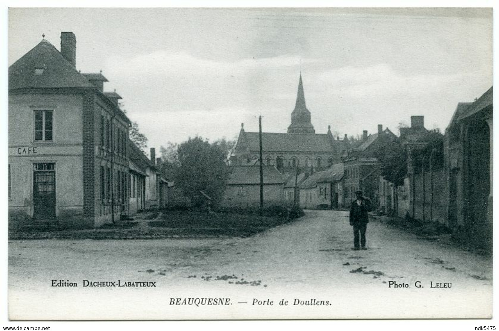 80 : BEAUQUESNE - PORTE DE DOULLENS - Beauquesne