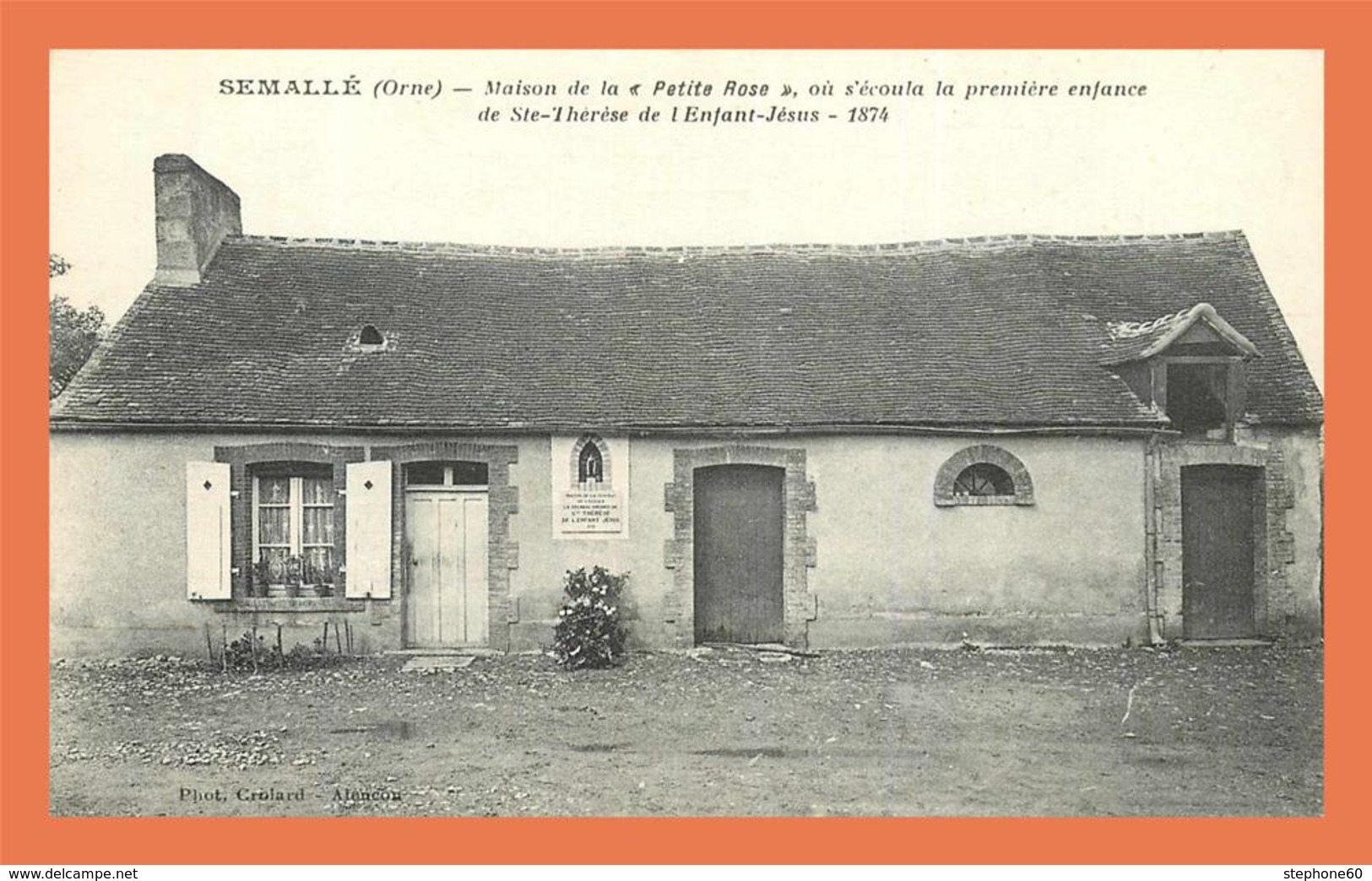 A486 / 073 61 - SEMALLE Maison De La PETITE ROSE - Autres & Non Classés