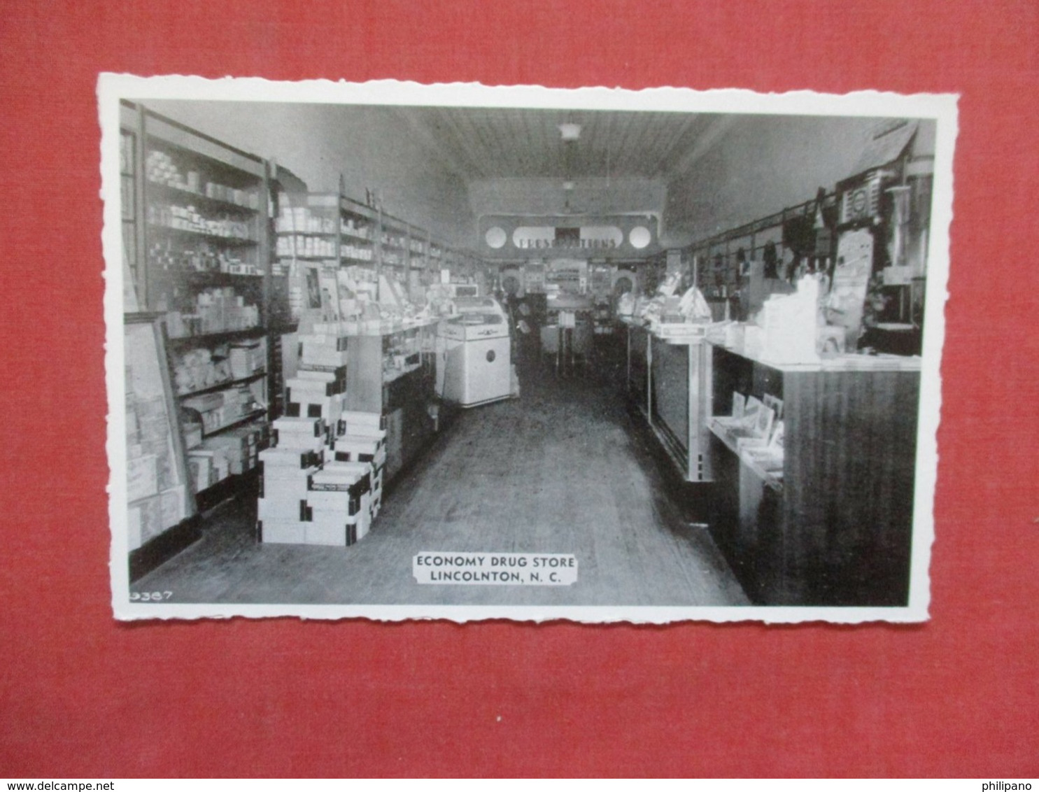 Interior Drug Store Lincolnton    North Carolina   Ref 4241 - Autres & Non Classés