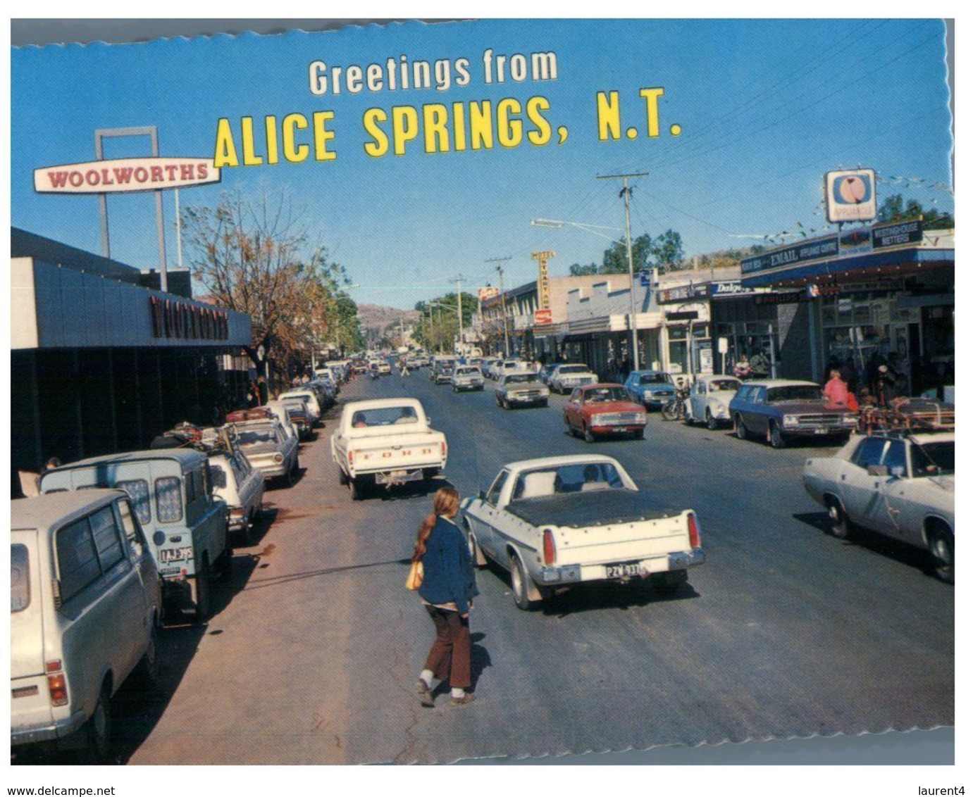 (E 15) Australia - NT - Alice Springs (with Woolworth Supermarket) - Alice Springs