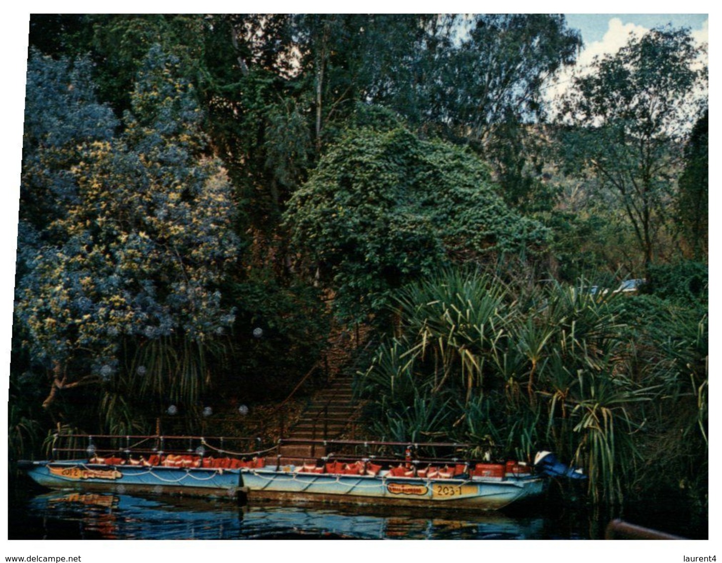 (E 15A) Australia - NT - Katherine Gorge (with Boat) With Stamp 1976 - Katherine