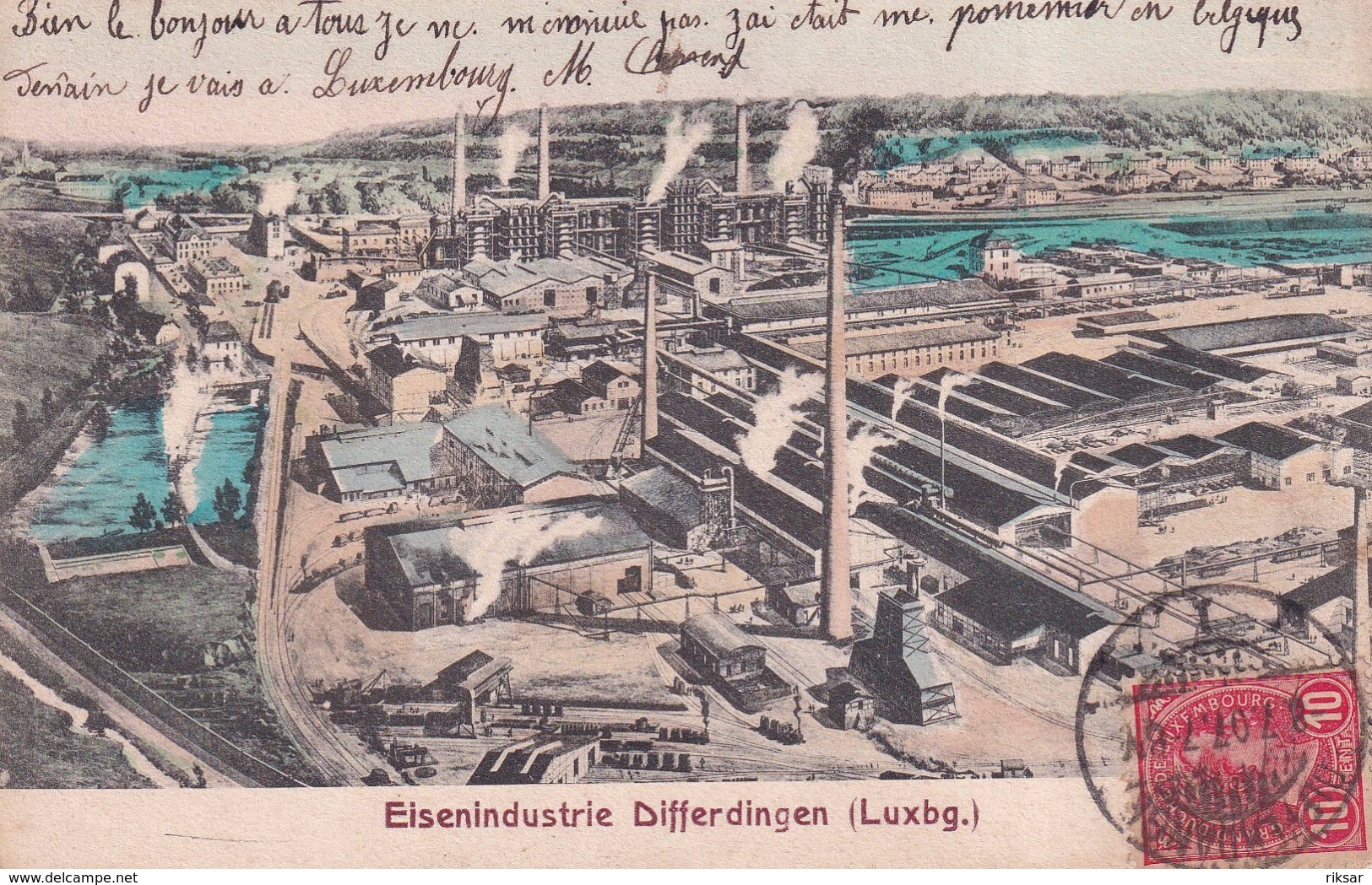 LUXEMBOURG(DIFFERDANGE) USINE - Differdange