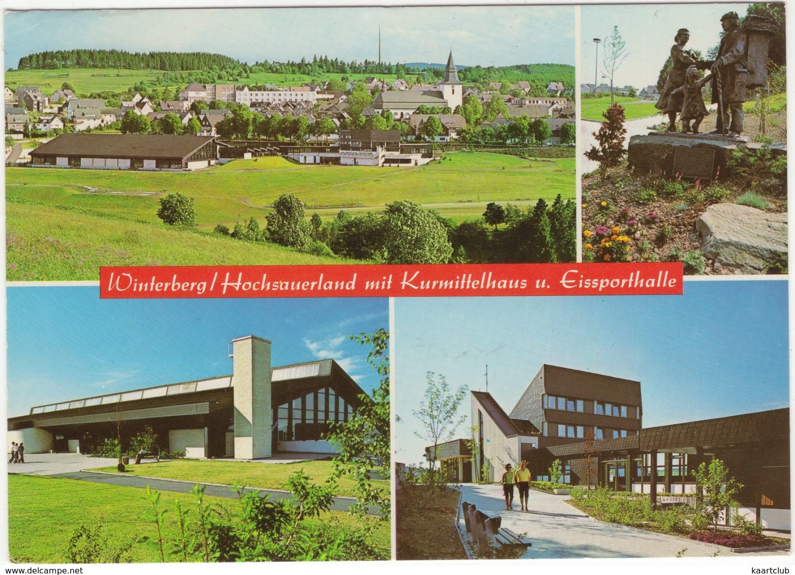 Winterberg / Hochsauerland Mit Kurmittelhaus U. Eissporthalle - Winterberg