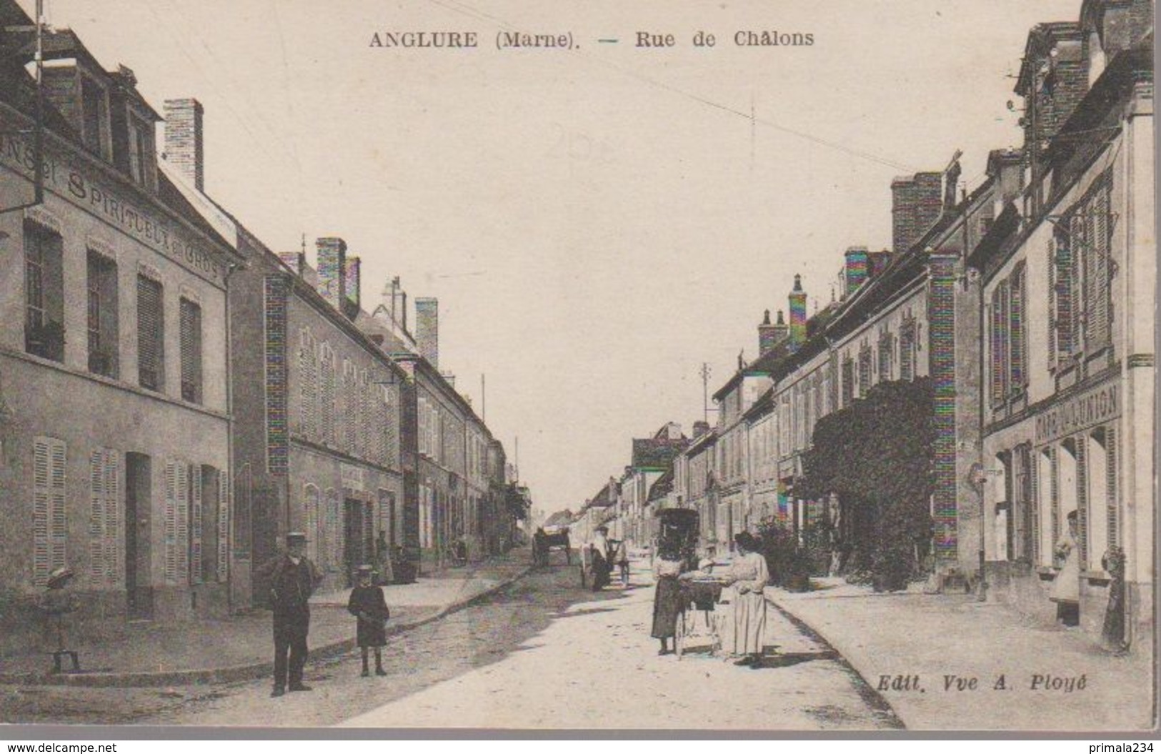 ANGLURE - RUE DE CHALONS - Anglure