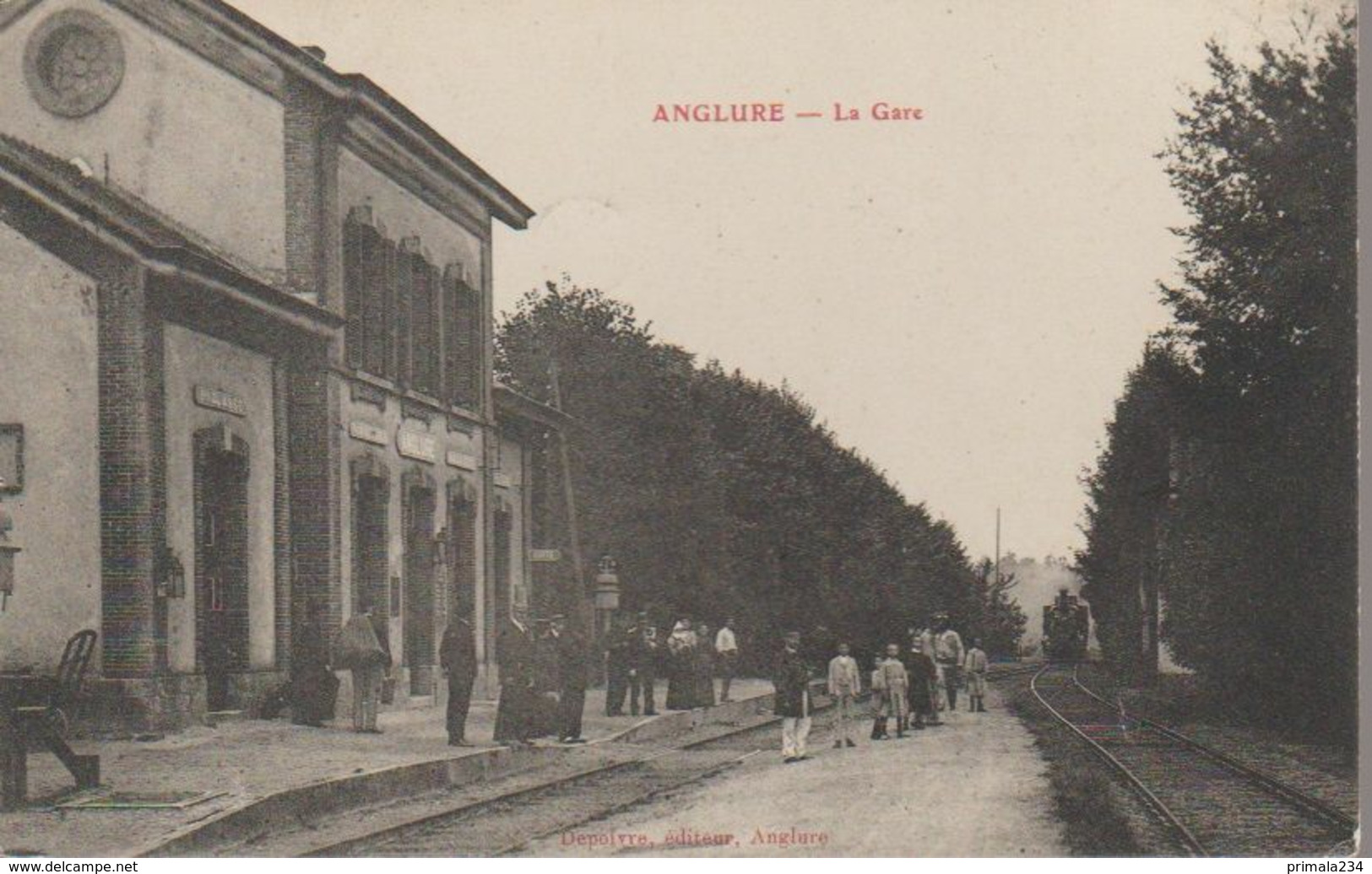 ANGLURE -LA GARE - Anglure