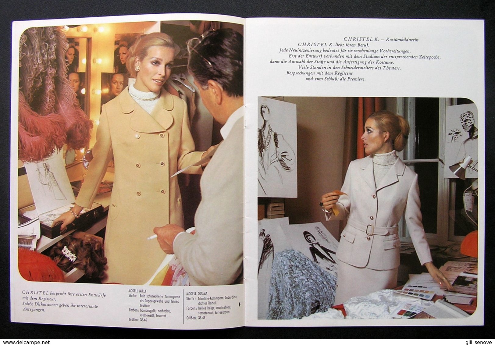 Original Maris Journal 1969 Vintage Fashion Advertising Booklet - Catalogi