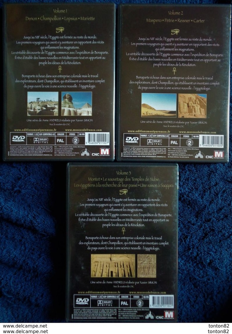 Les Aventuriers De L'Égypte Ancienne - Coffret De 3 DVD . - Documentary