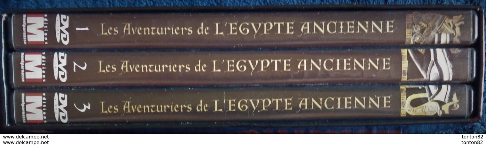 Les Aventuriers De L'Égypte Ancienne - Coffret De 3 DVD . - Documentary