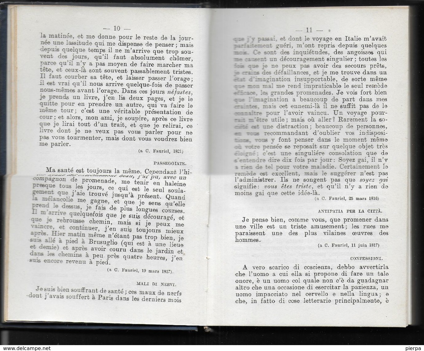 LE PIU' BELLE PAGINE DI ALESSANDRO MANZONI SCELTE DA G PAPINI - EDIZ. TREVES 1923 - CARTA A MANO - PAG 365 - - Libri Antichi