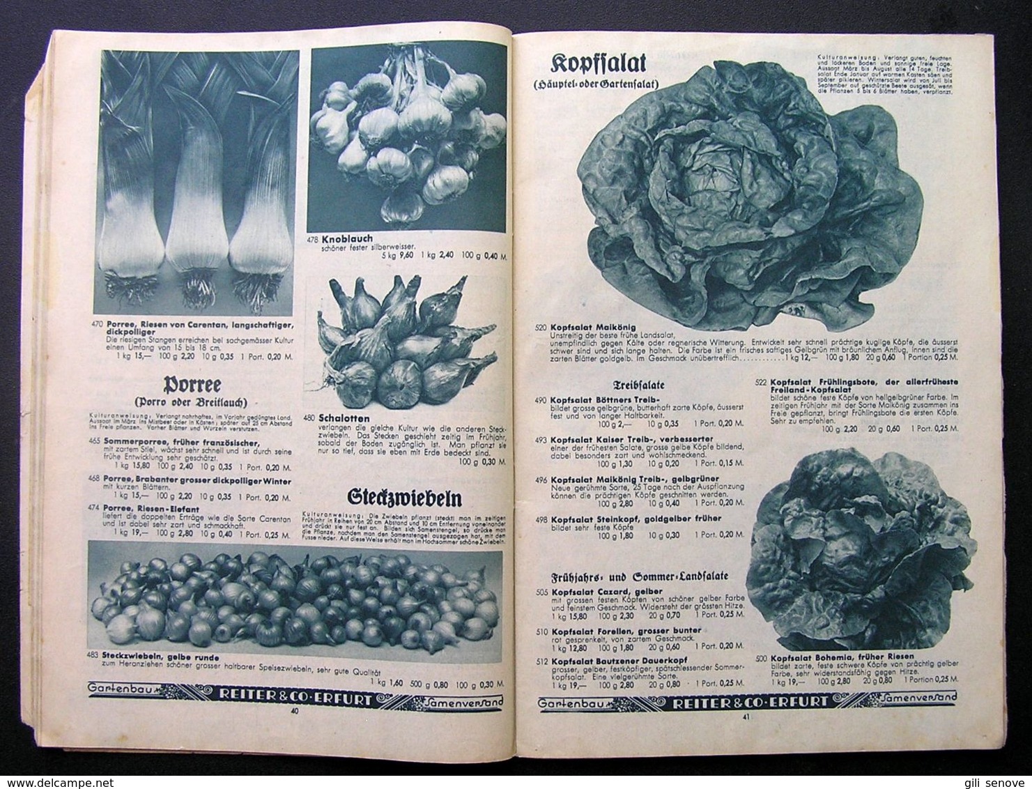 German Food Magazine Advertising 1940 - Eten & Drinken